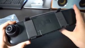 Видеорегистратор Vehicle Blackbox DVR. Камера заднего вида.  Видеорегистратор-зеркало за 1990 рубле
