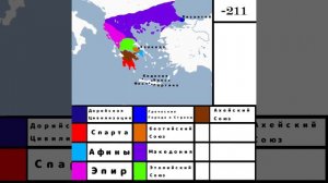 Ancient Greece history on Map | История Древней Греции на Карте