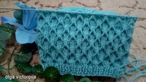 РЕЛЬЕФНЫЙ УЗОР СПИЦАМИ 17 Вязание Узоры спицами
