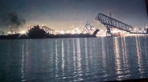 Francis Scott Key Bridge - Collapse - Baltimore Maryland - March 26, 2024