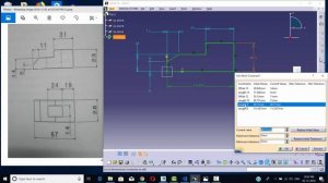 2D to 3D (Orthograpic to 3D model in Catia)