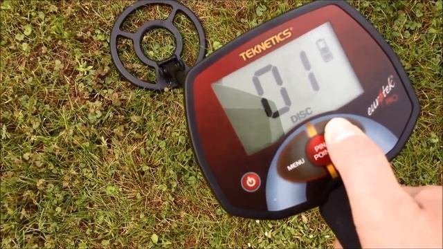 Das Signalverhalten Des Eurotek PRO Metalldetektor