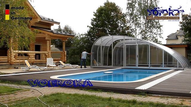 Павильон для бассейна "Exclusiv" VOEROKA смотреть онлайн