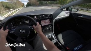 VW Golf Variant 1.4 TGI CNG 110 hp POV test drive