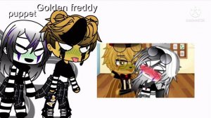 Afton family and FNAF characters react to their ships