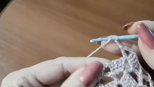 Ажурный ШАРФ КРЮЧКОМ лето осень.