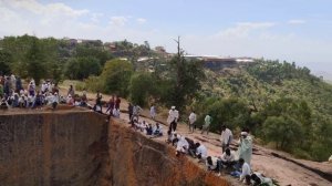 Эфиопия. Лалибэла. Храм святого Георгия.