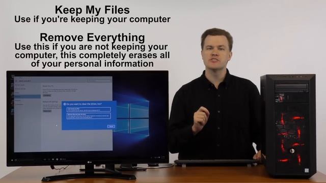 How-To Guide - How to Safely Prepare Your Computer for Sale or Donation - Reset Windows & Wipe File смотреть онлайн