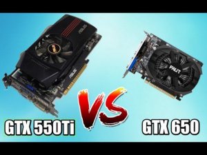 GTX 550 Ti VS GTX 650 - сравнение бюджетных видеокарт до 3.000 рублей