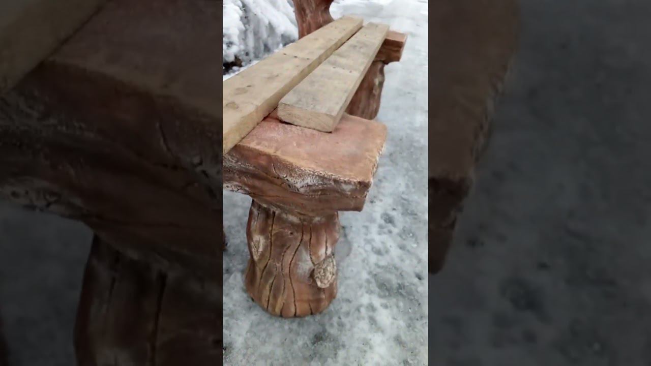 Лавочка на  даче работа мастера Бориса Николаевича. #сказочнаямастерскаяколесникова