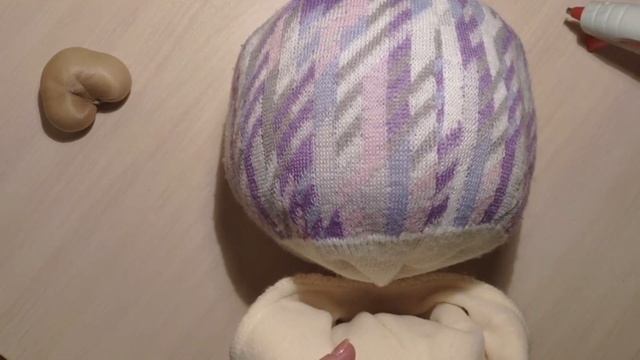 DIY ? БОЛЬШОЙ Рождественский ГНОМ ?? из шапки БЕЗ ШИТЬЯ и выкройки ?
