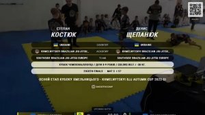 [Mat 3] Осіній Етап Кубоку Хмельницього - Khmelnytskyi BJJ Autumn Cup 2023 GI