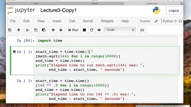 Lecture3 of Python Programming Course смотреть онлайн