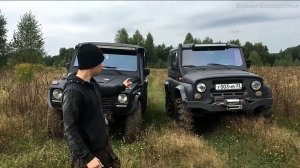 Мерседес Гелендваген_гелик на 37 колёсах BF Goodrich. Бушвакеры. Покрасили УАЗ. Бездорожье.