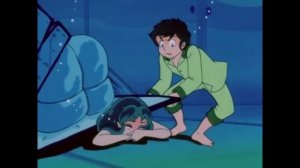 Urusei Yatsura Underwater Scene
