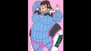 Fat overwatch  amd blueberry d.va and mel