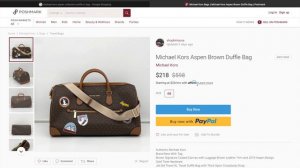 Michael Kors Aspen Collection  ONLINE  SHOPPING / Comparing Online Stores