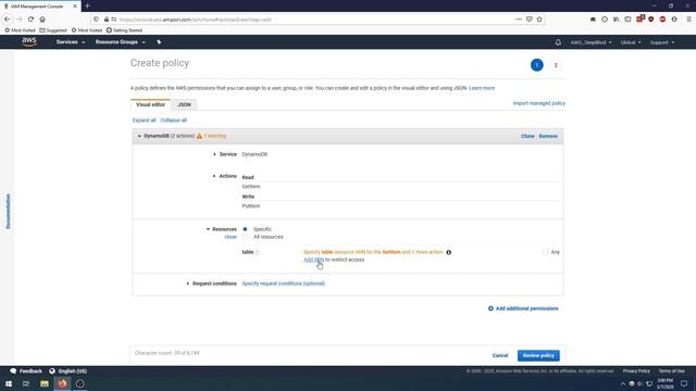 AWS IAM Tutorial - How to Create a User and Policy