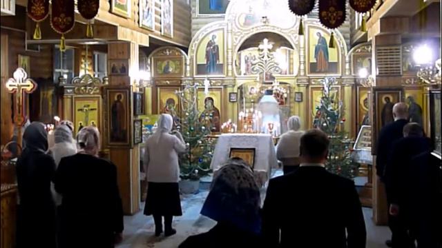 Литургия 16 января 2022 года.