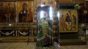 Слово Патриарха после вечерни с чтением акафиста прп. Сергию Радонежскому в Троице-Сергиевой лавре