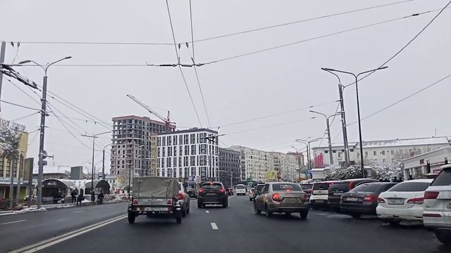 Автопрогулка Оренбург|Оренбург под снегом|Через Центр в Степной|