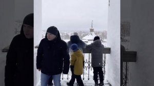 Ципина гора февраль 2022. Катаемся на горных лыжах в Вологодской (самой ровной) области