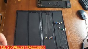 Обзор бюджетной поводочницы,Daiwa Книжка 40 см. на 68 поводков. Поводочница Daiwa для КАРПФИШИНГА