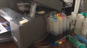 МФУ Epson TX106 с СНПЧ для больших объёмов печати