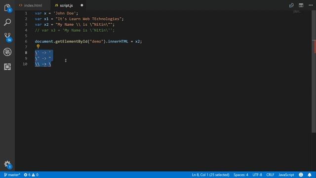 JavaScript Tutorial for Beginners - Part 15 | JavaScript Strings | Learn Web Technologies