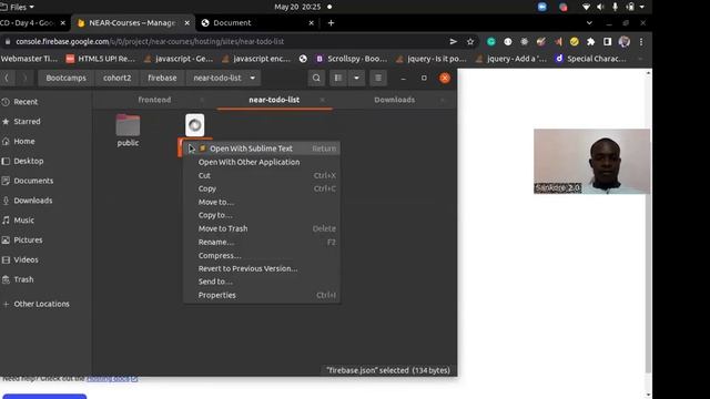 Deploying Smart Contract Frontend in Firebase - Day 5