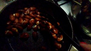 Жареный миндаль.кухня Андалусии.