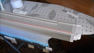 Шапочка с секретом на машине Silver Reed LK 150