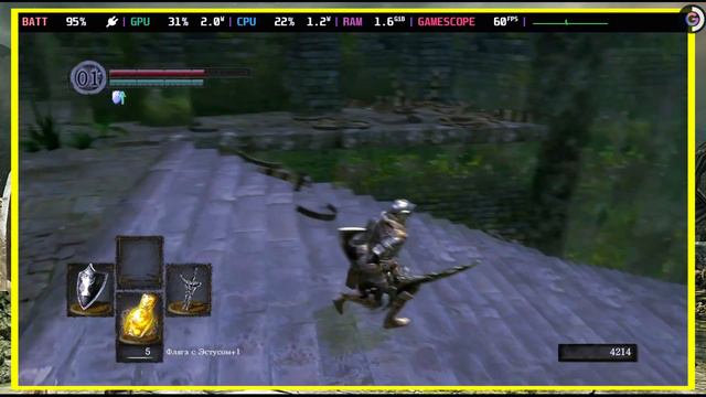 Dark Souls remastered на Steam Deck. Прохождение #3 смотреть онлайн