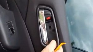 Как снять обшивку задней двери Honda CRV 4