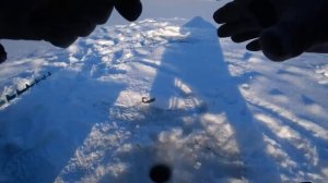 Рыбалка в глухозимье со льда на Красноярском Море в Козыреева (Бирюсинский залив). Открытие сезона!