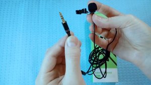 Аудио переходник TRRS на 2xTRS для петличного микрофона для смартфона для подключения к компьютеру