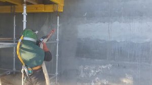 Пескоструйная обработка бетона. Степень подготовки CSP3