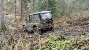 УАЗ по тайге