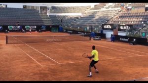 Rafael Nadal VERY INTENSE Practice for French Open