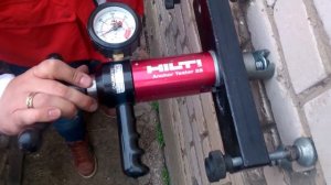 Испытание анкеров HILTI.