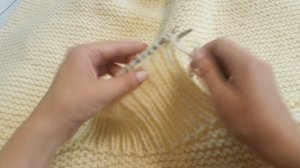 Закрытие петель иглой по кругу, как в наборном крае. Мастер-класс. Вязание спицами