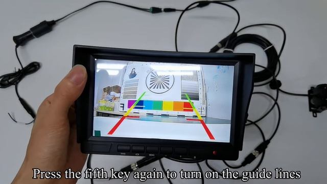 Yakry Y14 7'' Monitor Backup Camera System for Trailers, Campers, Fifth Wheels смотреть онлайн