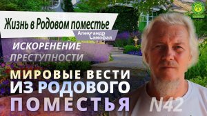 Мировые вести из Родового поместья № 42 Искоренение преступности