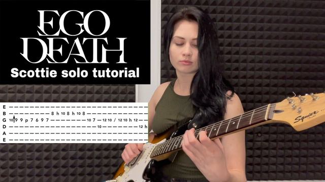 Ego Death Polyphia Scotties solo with tablature