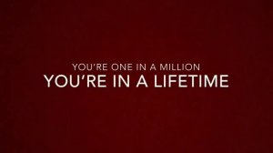 One in a Million - Bosson (lyrics)