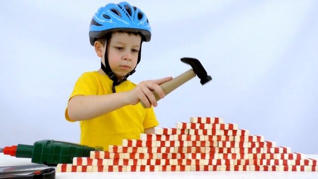 3. Цепная реакция. Эксперименты для детей