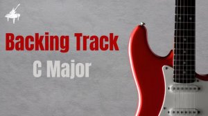Pop Backing Track C Major | 100 BPM | Guitar Backing Track