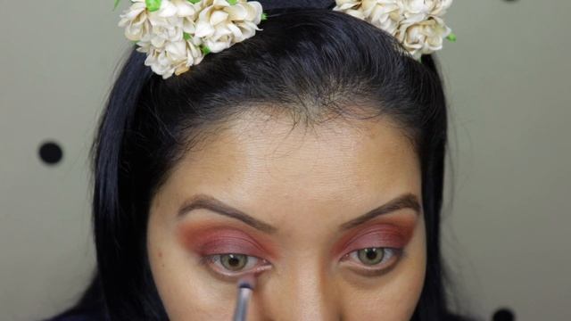 Makeup Revolution Velvet Rose Palette || Brown Smokey Eyes & Glam Eyelook смотреть онлайн