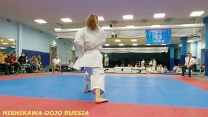 Сётокан каратэ ката Унсу (женщины, 1/4 финала)/Shotokan karate kata Unsu (women, quarter finals)