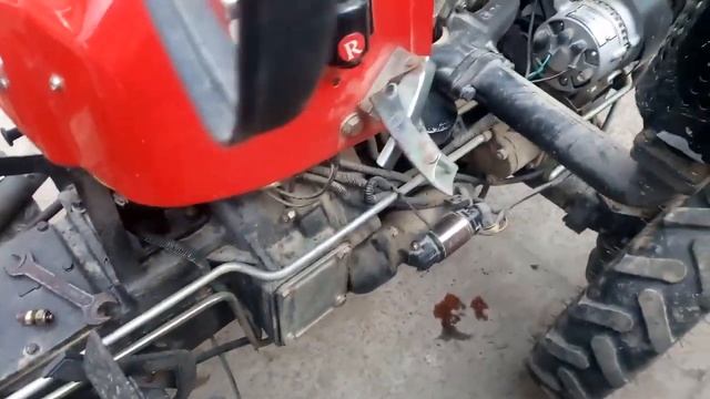 Потек антифриз на Синтай 244 ХТ смотреть онлайн